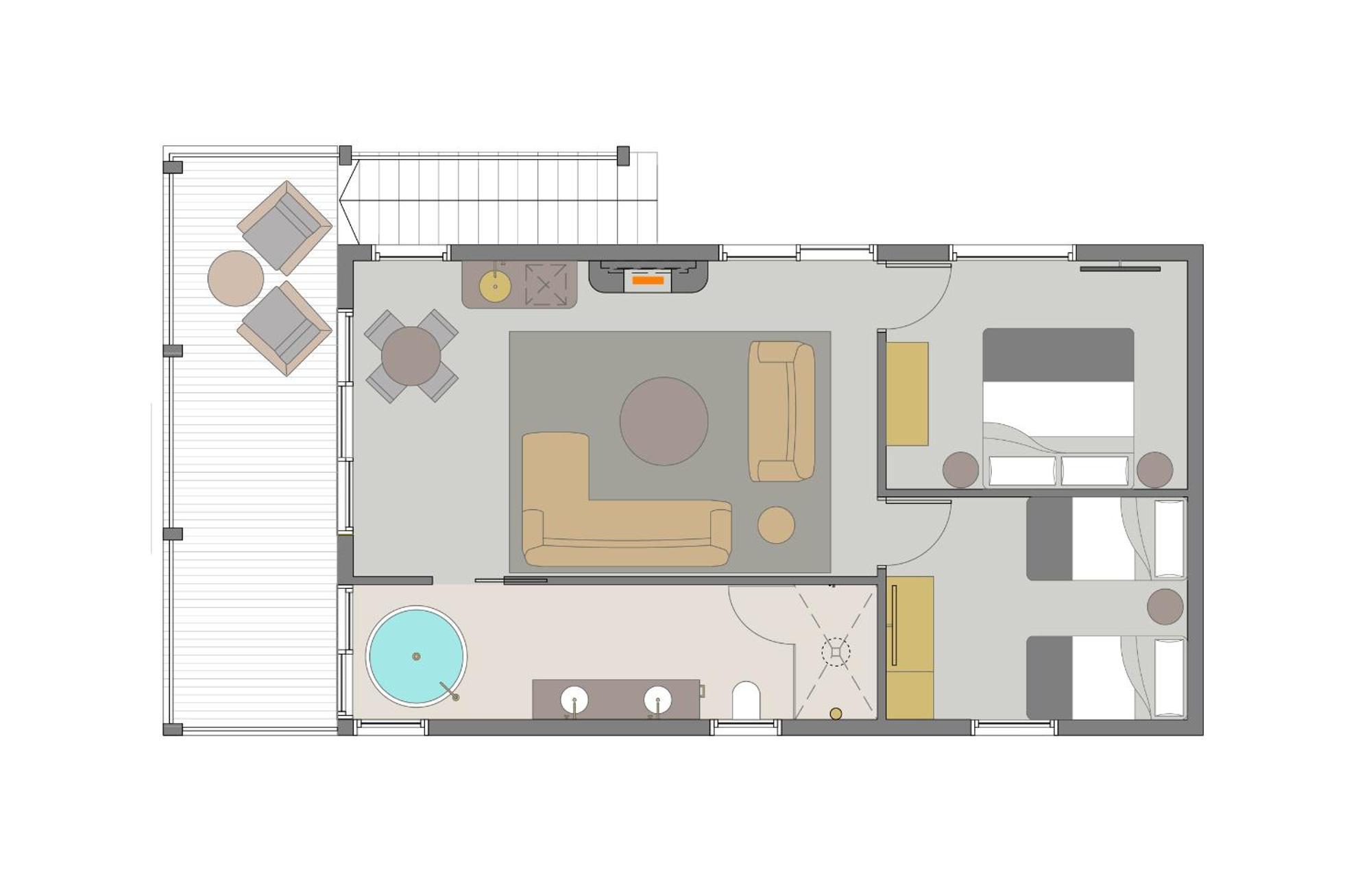 Risby Cove Boutique Hotel Strahan Habitación foto